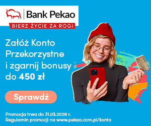 Baner promocyjny banku Bank Pekao