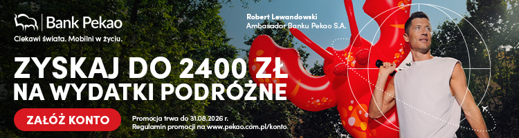 Promocja Pekao: do 2700 zł za Konto Przekorzystne — Promocja Podróżna 2026